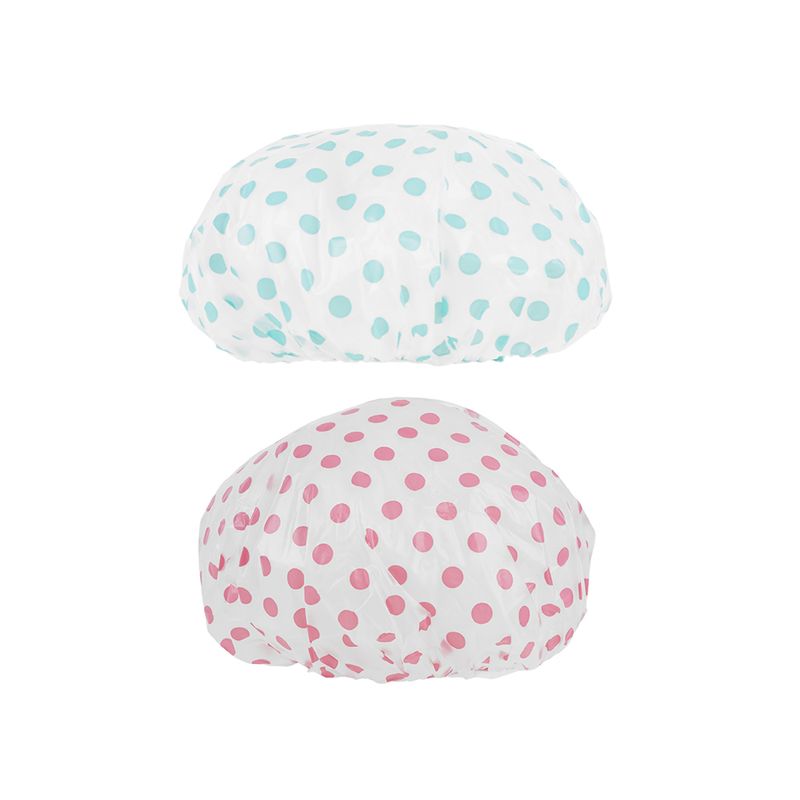 Gorra-de-Ba-o-a-Prueba-de-Agua-Puntos-Rosa-y-Azul-2-piezas-TOALLA-PARA-CABELLO-TIPO-GORRA-A-PRUEBA-DE-AGUA-CON-PUNTOS-2-PIEZAS-1-6741