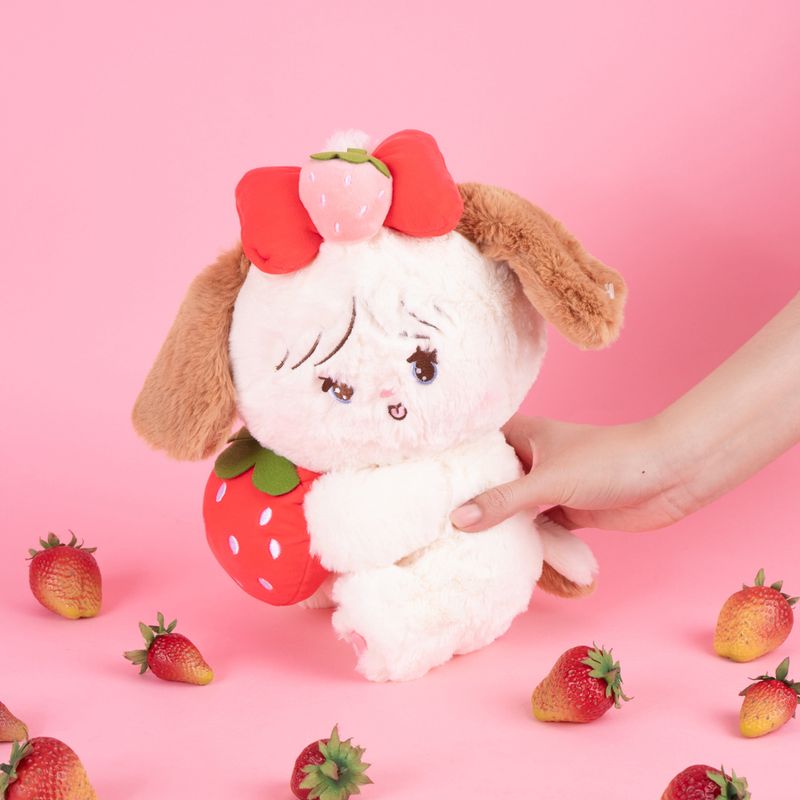 Peluche-Miniso-Perrita-Souffle-Con-Fresa-Felpa-2-25714