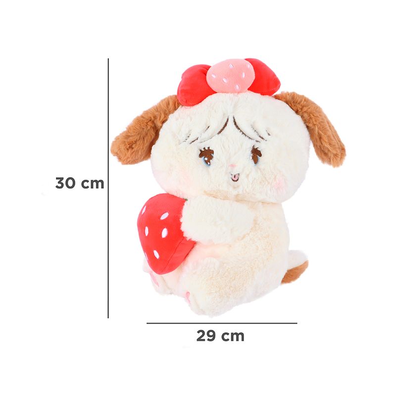 Peluche-Miniso-Perrita-Souffle-Con-Fresa-Felpa-9-25714