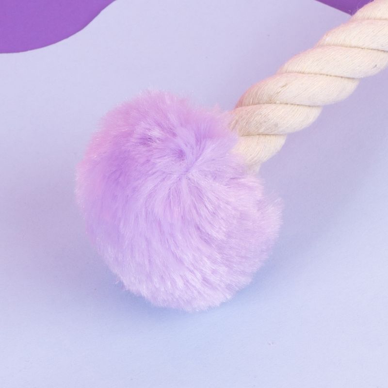 Juguete-De-Cuerda-Para-Mascotas-Con-Peluche-Sanrio-Kuromi-90-Poli-ster-10-Algod-n-Negro-3-25782