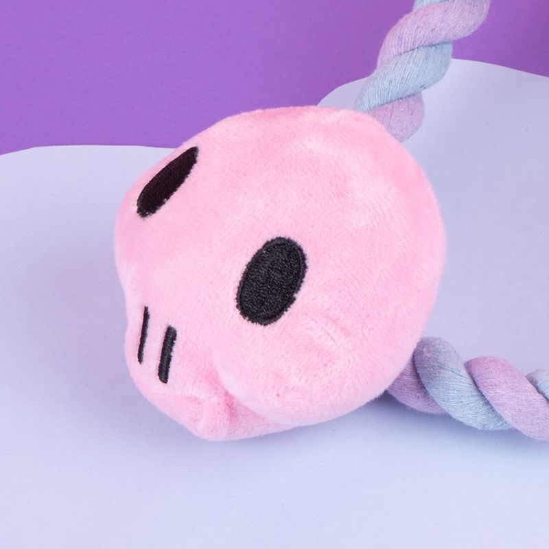 Juguete-De-Cuerda-Para-Mascotas-Con-Peluche-Sanrio-Kuromi-85-Poli-ster-15-Algod-n-Negro-3-25785