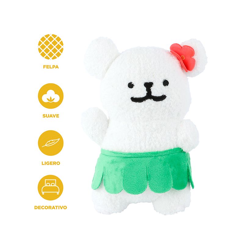 Peluche-Miniso-Maltes-Felpa-Blanco-Hawaiano-4-25915