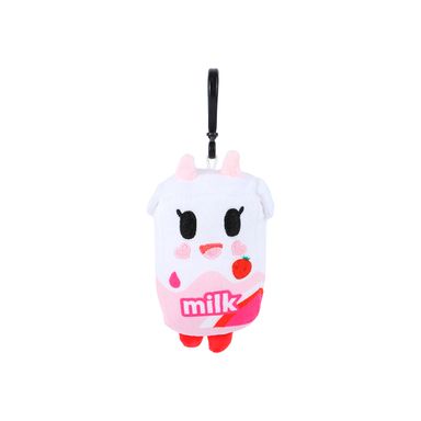 Llavero Tokidoki Cajita de Leche de Frutilla Felpa Rosa