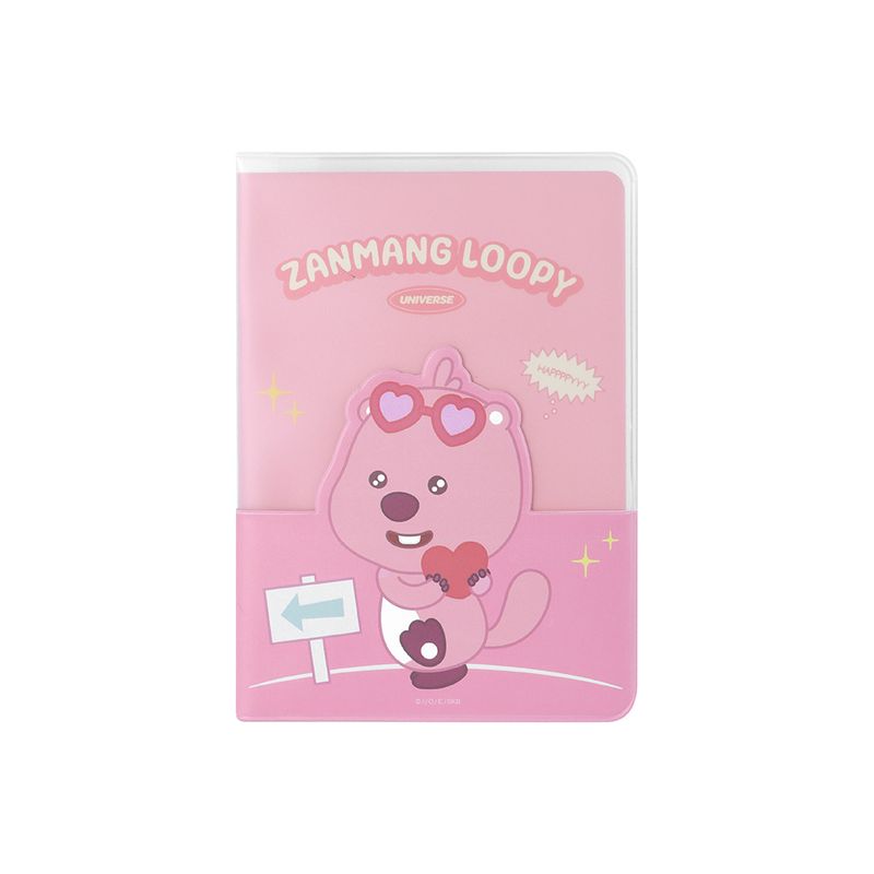 Porta-Pasaporte-Miniso-Zanmang-Loopy-Rosa-1-25862