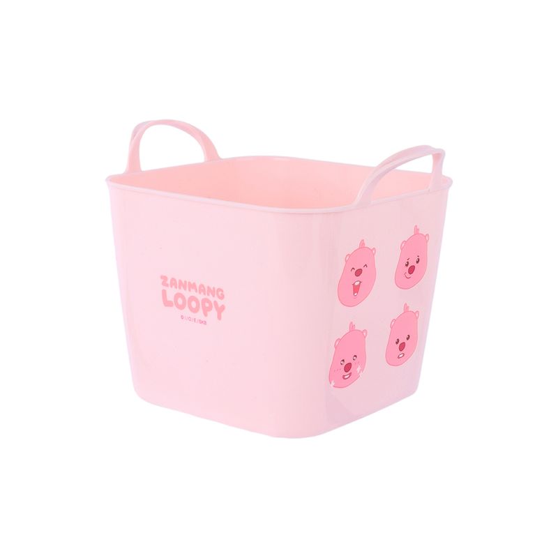 Cesta-De-Almacenamiento-Miniso-Zanmang-Loopy-Pl-stico-Rosa-1-25865