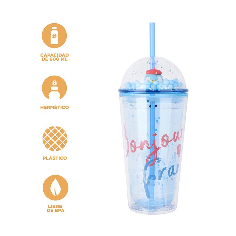 Vaso-Con-Tapa-Y-Popote-MINI-FAMILY-FRANCE-Sr-Miniso-Doble-Capa-Pl-stico-Azul-600-ml-Francia-4-26139