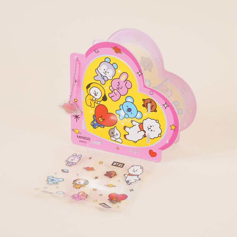 Organizador-De-Escritorio-BT21-Portal-pices-Armable-Pl-stico-Rosa-5-26140