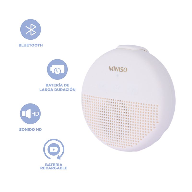 Bocina-Inal-mbrica-MINISO-Minimalista-Blanca-Redonda-4-26143