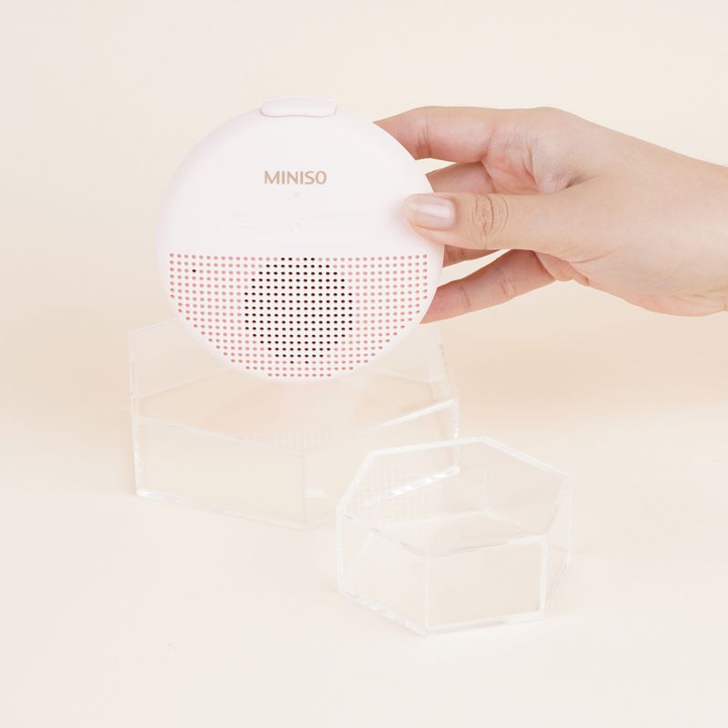 Bocina-Inal-mbrica-MINISO-Minimalista-Rosa-Redonda-2-26144