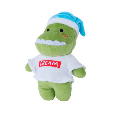 Peluche MINI FAMILY Dinosaurio Con Pijama Felpa Verde