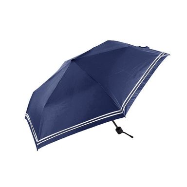 Paraguas MINISO Protección UV 100% Poliéster Azul Marino Manual