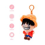 Llavero-One-Piece-Monkey-D-Luffy-Felpa-Rojo-3-25958