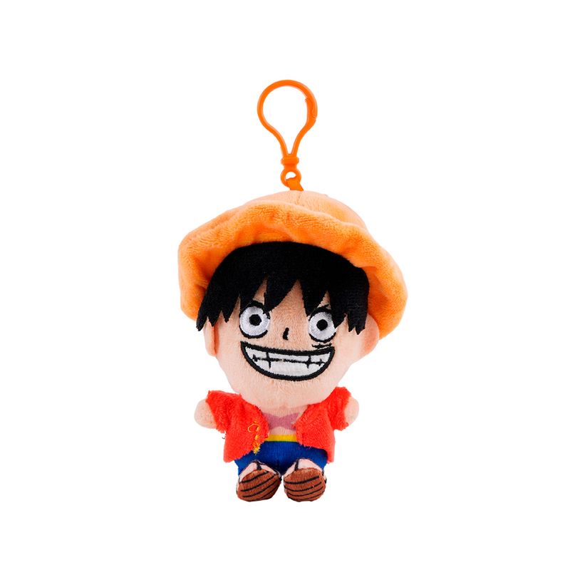 Llavero-One-Piece-Monkey-D-Luffy-Felpa-Rojo-1-25958