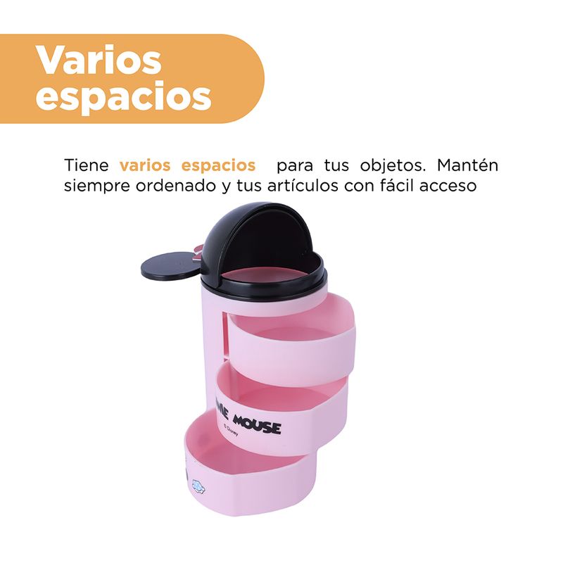 Organizador-De-Escritorio-Con-Cajones-Disney-Minnie-Mouse-Rosa-6-26228