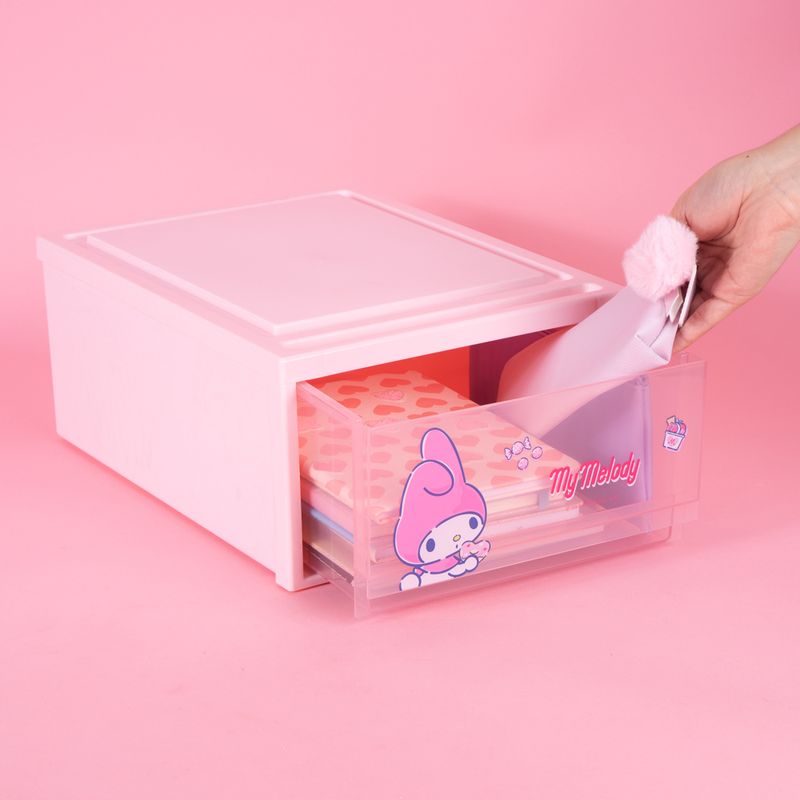 Organizador-De-Escritorio-Con-Caj-n-Sanrio-My-Melody-Rosa-2-26240