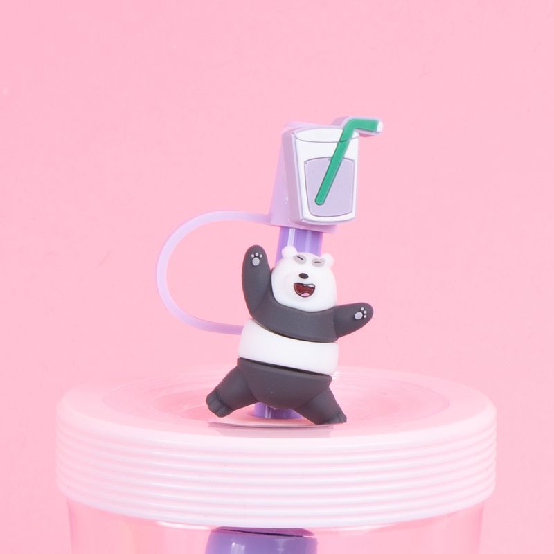 Vaso-Con-Tapa-Y-Popote-We-Bare-Bears-Panda-Music-Festival-Rosa-535-ml-3-26285