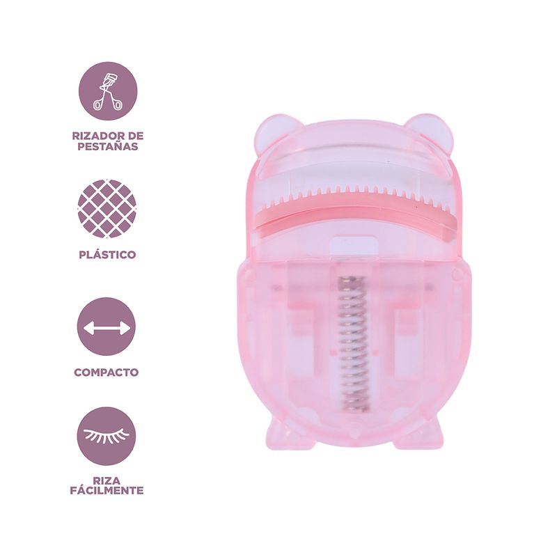 Enchinador-De-Pesta-as-MINISO-Osito-Rectangular-Rosa-4-26326
