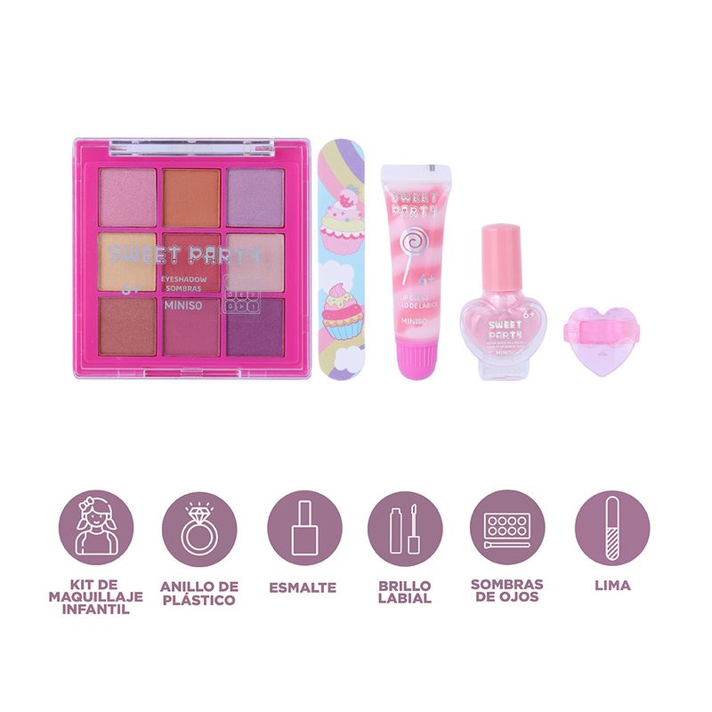 Kit-Maquillaje-Para-Ni-a-Con-Estuche-MINISO-Sweet-Party-5-Piezas-5-26335