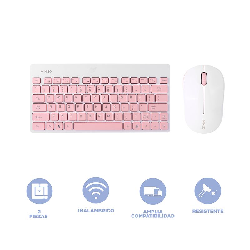 Set-De-Teclado-Y-Raton-Inalambrico-Blanco-Rosa-2-Piezas-5-8988