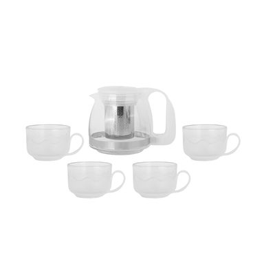 Set Para Te Transparente 5Pzas