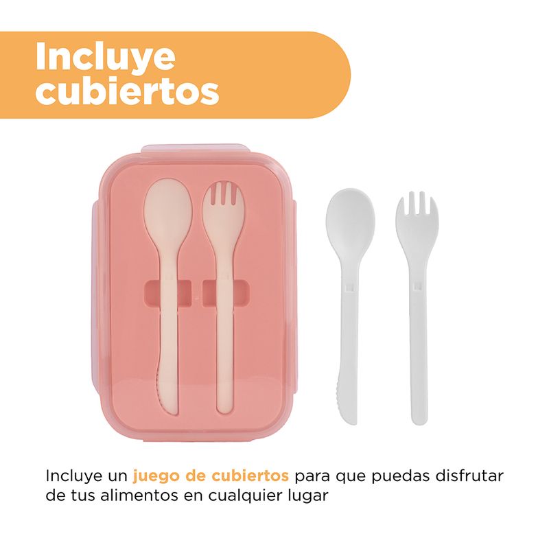 Contenedor-De-Alimentos-Miniso-En-Forma-Rectangular-Con-Cubiertos-Rosa-1200-ml-5-14445