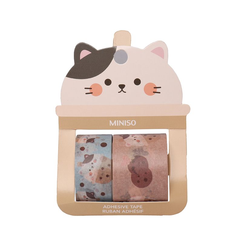 Paquete-De-Cintas-Adhesivas-Gato-Papel-Washi-MINISO-1-9797