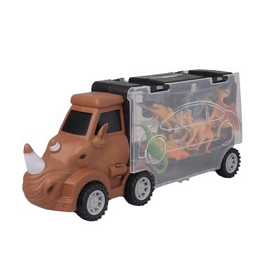 Carro De Juguete Rinoceronte 9 Piezas