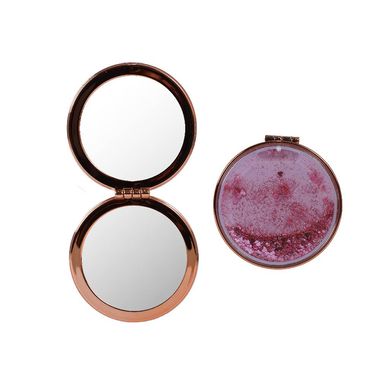 Espejo Compacto Miniso Sparkling Star Sintético Rosa