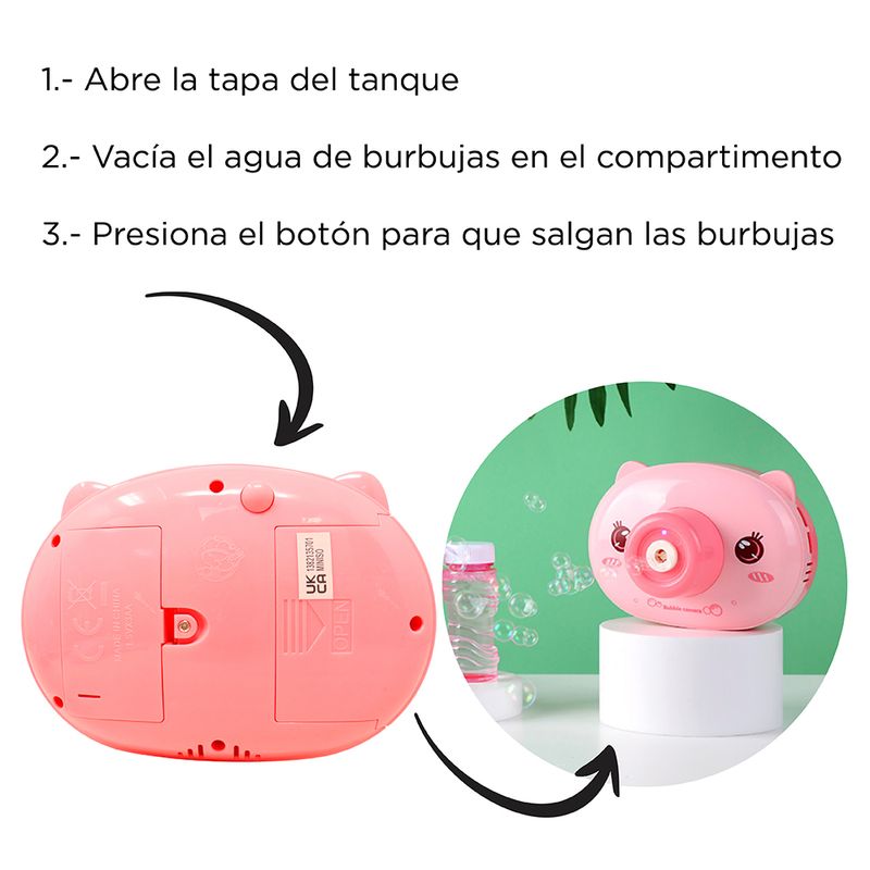 C-mara-De-Burbujas-Cerdo-Rosa-100-ml-3-Piezas-4-12219