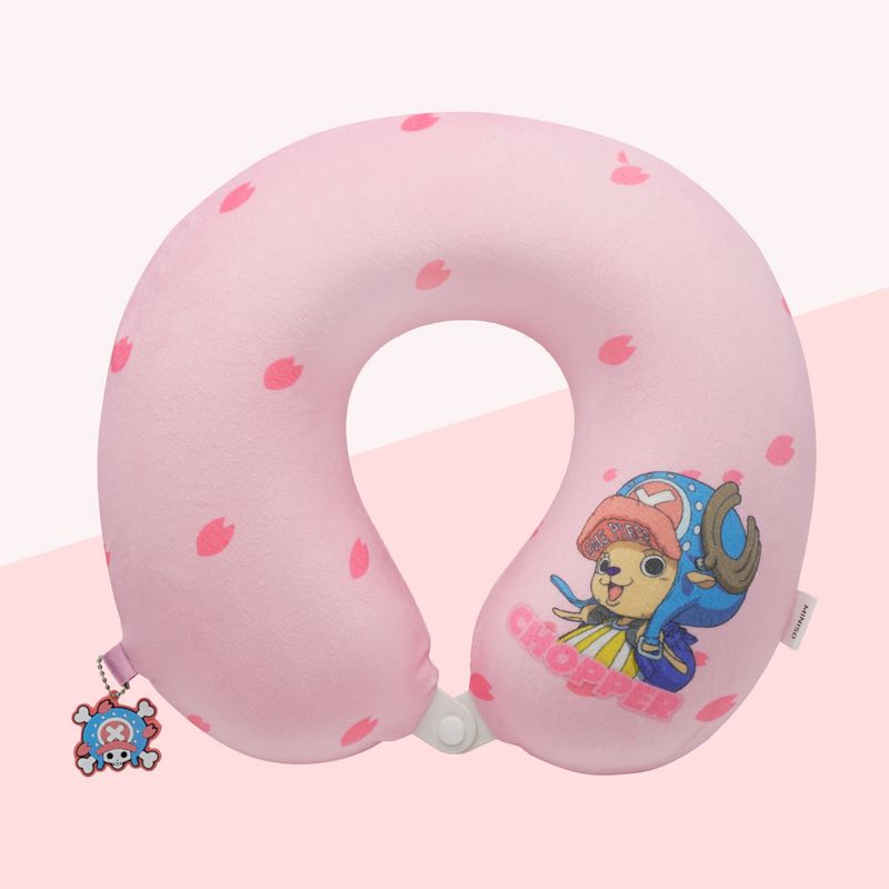 Almohada-De-Viaje-One-Piece-Tony-Tony-Chopper-Memory-Foam-Textil-Rosa-2-26118