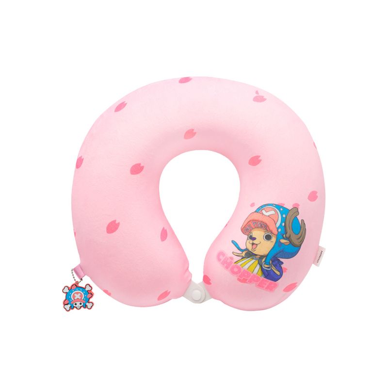 Almohada-De-Viaje-One-Piece-Tony-Tony-Chopper-Memory-Foam-Textil-Rosa-1-26118