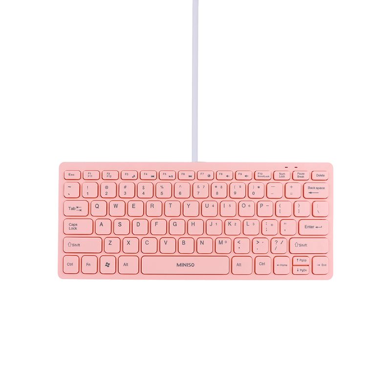 Mini-Teclado-Con-Cable-Miniso-Rosa-1-4-m-1-14271