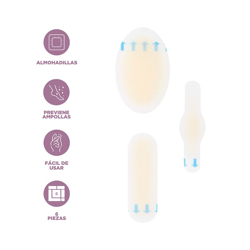Set-Almohadillas-Protectoras-Para-Ampollas-Miniso-MINISO-Poli-ster-Beige-6-Piezas-3-24397