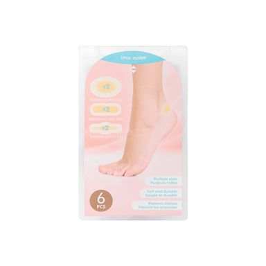Set Almohadillas Protectoras Para Ampollas Miniso MINISO Poliéster Beige 6 Piezas