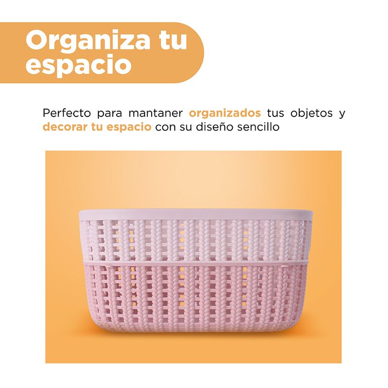 Cesta-De-Almacenamiento-Minimalista-Pl-stico-Rosa-19x11-cm-4-27591