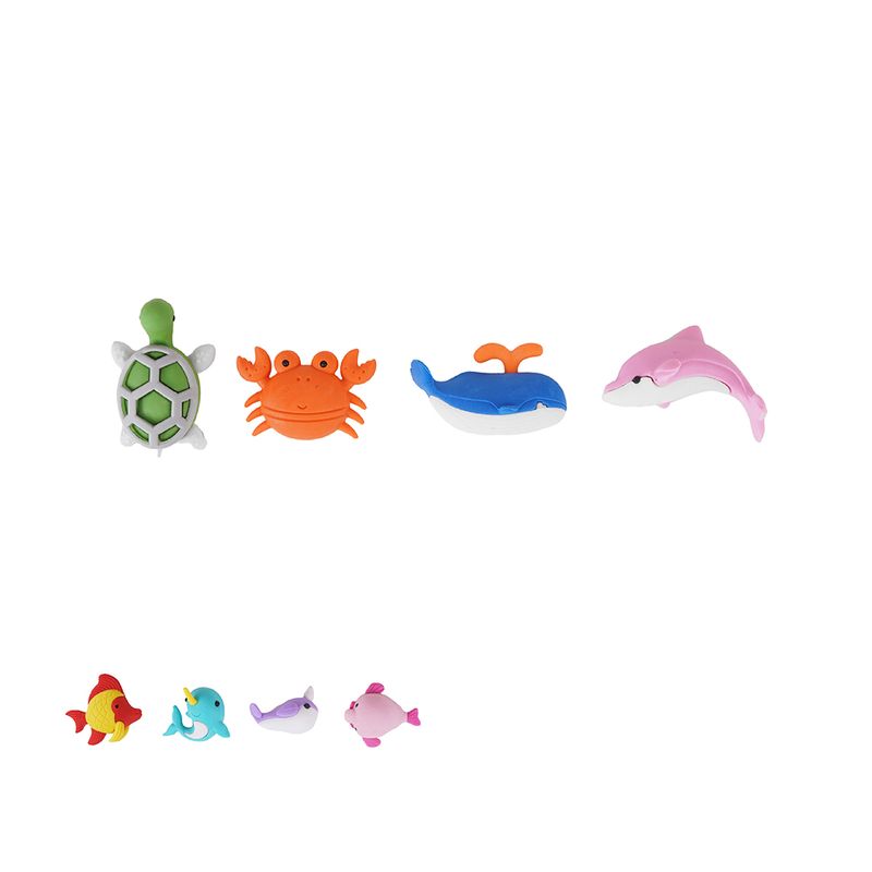 Paquete-Gomas-De-Borrar-Criaturas-Marinas-4-Piezas-1-27266