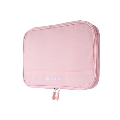 Neceser De Viaje Miniso Go Textil Rosa 24x17x4 cm