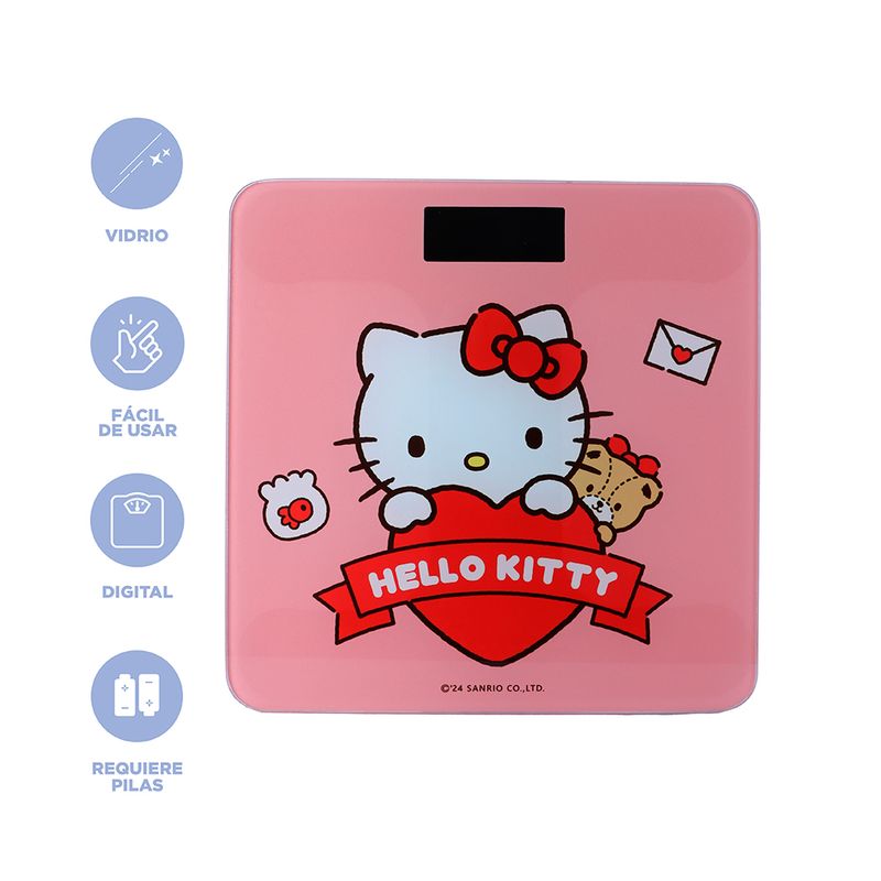 Bascula-Digital-Sanrio-Hello-Kitty-Vidrio-Templado-Rosa-28x28x2-cm-3-26773