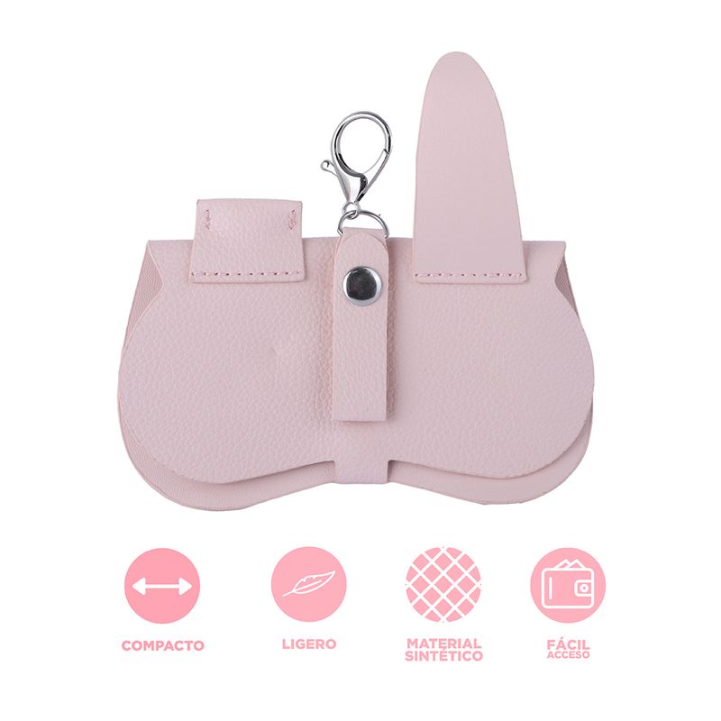 Funda-Para-Lentes-Gatito-Sint-tica-Rosa-16x8-7-cm-4-26831