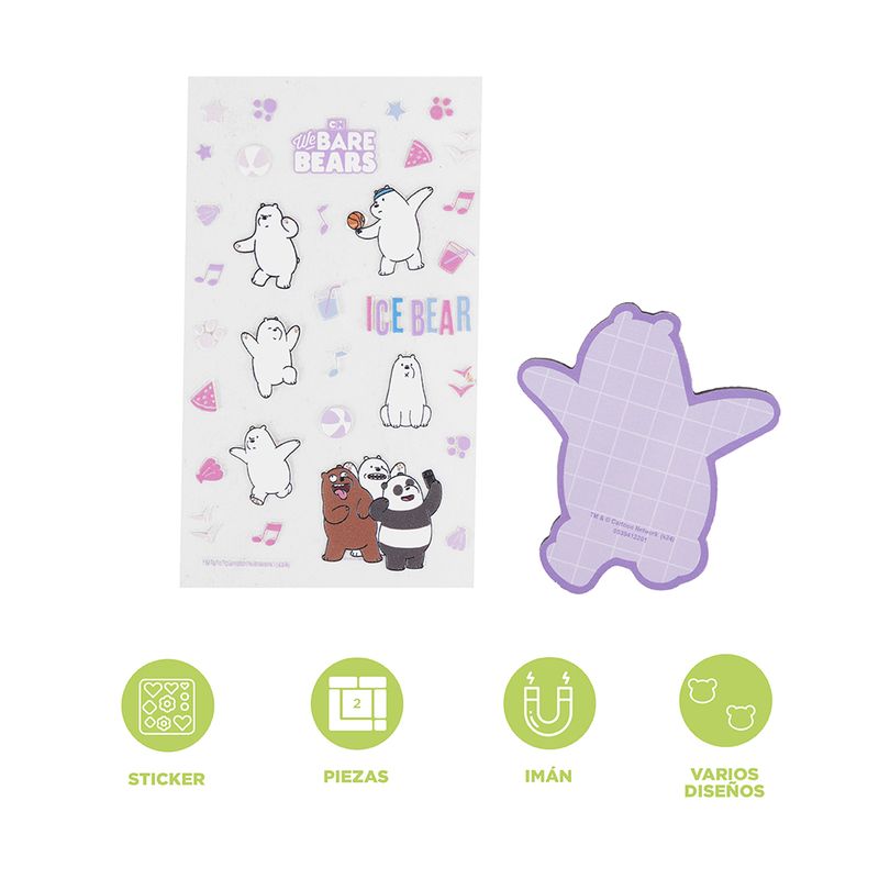 Plantilla-De-Stickers-We-Bare-Bears-Polar-Magn-ticos-Multicolor-3-26963