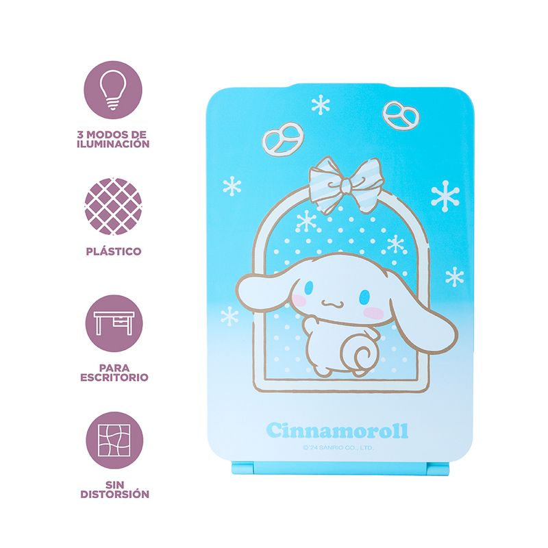 Espejo-De-Tocador-Con-Luz-Sanrio-Cinnamoroll-Sint-tico-Azul-13-1x1x19-2-cm-Recargable-3-27032
