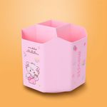 Organizador-De-Escritorio-Gatita-Mousse-Mikko-Pl-stico-Rosa-13x14-cm-Portal-pices-Giratorio-2-27054