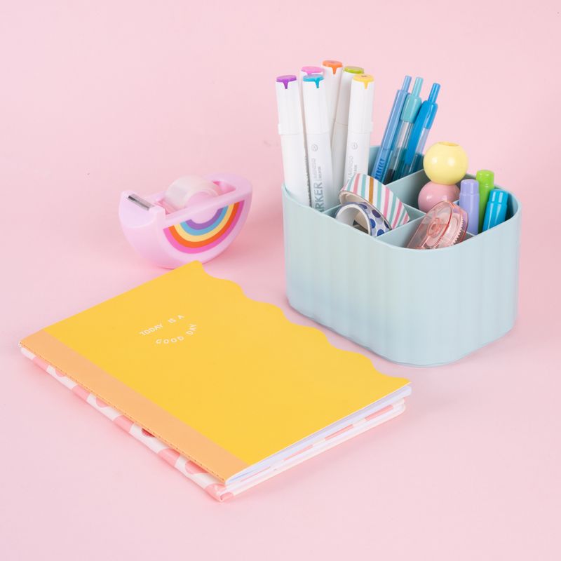 Organizador-De-Escritorio-Con-Secciones-Minimalista-Pl-stico-Verde-Aqua-14x10-cm-3-27243