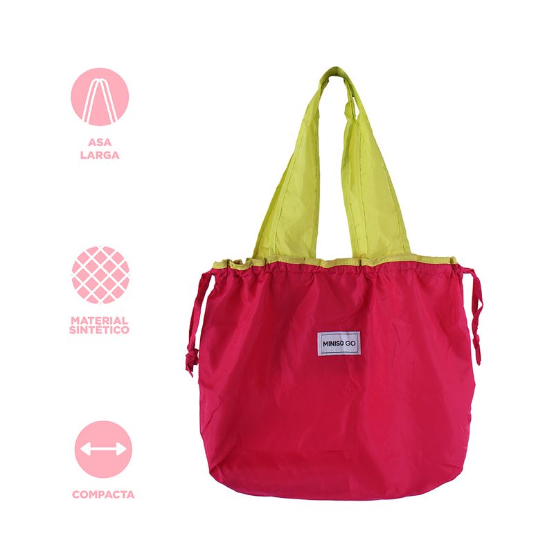 Bolsa-De-Viaje-Miniso-Go-100-Poli-ster-Rosa-44x30-cm-Plegable-3-27288