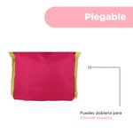 Bolsa-De-Viaje-Miniso-Go-100-Poli-ster-Rosa-44x30-cm-Plegable-5-27288