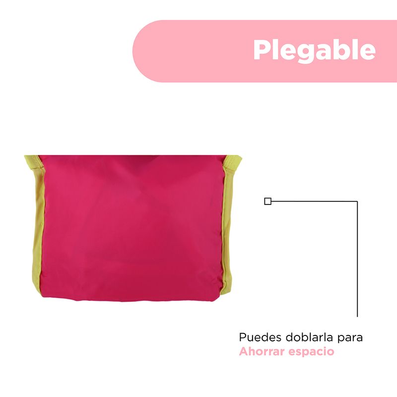 Bolsa-De-Viaje-Miniso-Go-100-Poli-ster-Rosa-44x30-cm-Plegable-5-27288