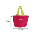 Bolsa-De-Viaje-Miniso-Go-100-Poli-ster-Rosa-44x30-cm-Plegable-6-27288