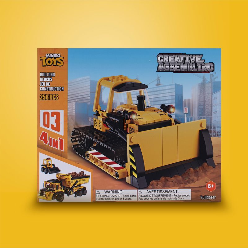 Bloques-De-Construcci-n-Veh-culo-Bulldozer-2-En-1-256-Piezas-2-27365