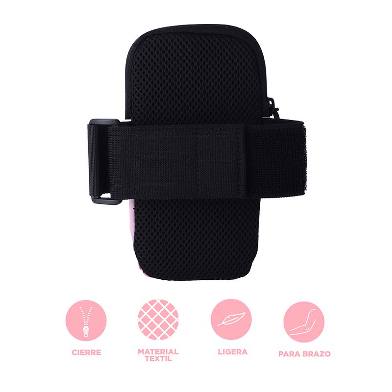 Funda-Deportiva-Para-Brazo-100-Poli-ster-Rosa-19x10-5-cm-3-27385