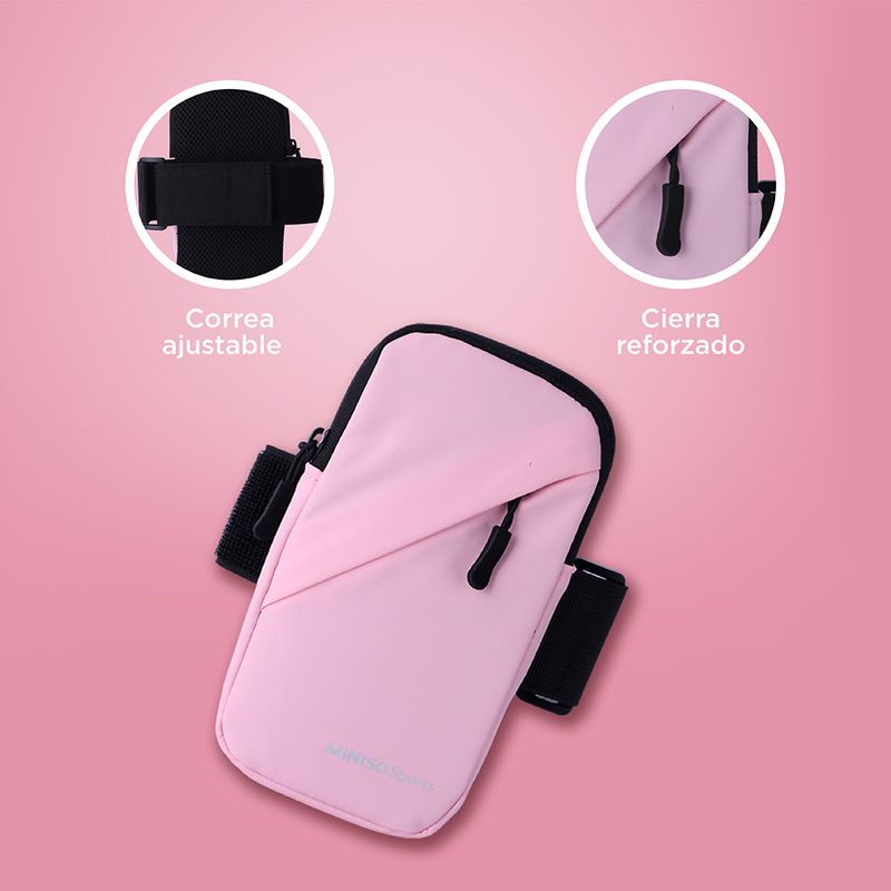 Funda-Deportiva-Para-Brazo-100-Poli-ster-Rosa-19x10-5-cm-5-27385